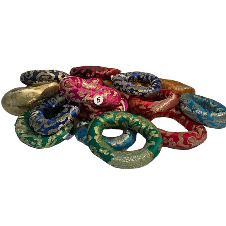 Tenzing Collections - Wholesale Meditation Supplies - Assorted singing bowls Ring Cushion Pillow, Ring Pillow 12
