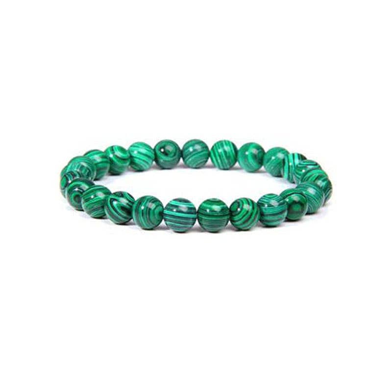 Mio Queena - Wholesale Beaded Bracelet - 8MM Elastic Natural Stone Bracelets - CS11