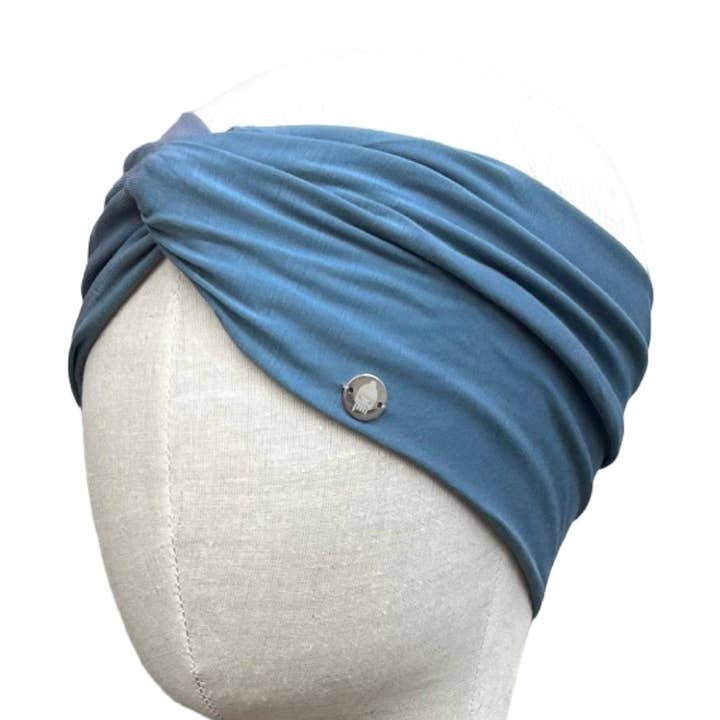Diadema estilo turbante de bambú Turban Jeans para venta al por mayor de Mützenmafia