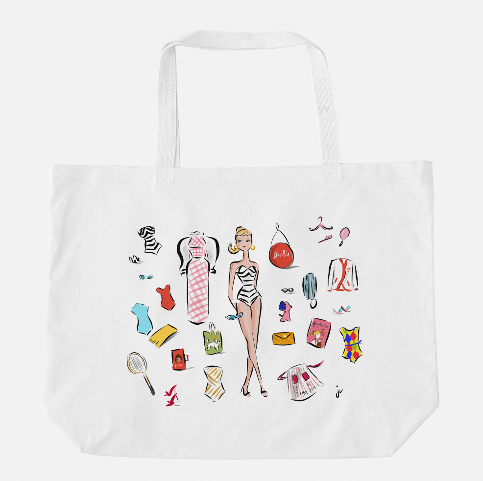 Jennifer Vallez - Wholesale Coffee Mug - Barbie Love - mug, travel mug tote & cosmetic pouch (sold separately - choose from dropdown)5