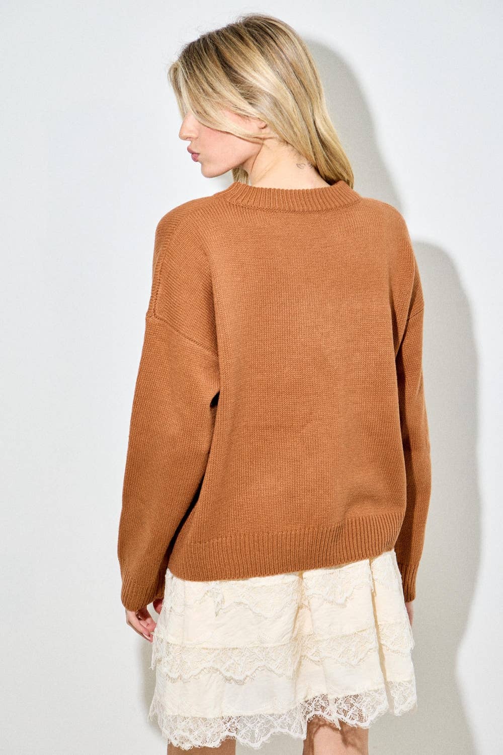 KAMEL HOWDY SANTA INTARSIA PULLOVER für den Großhandel auf Faire3