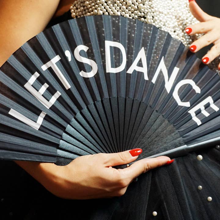 Khu Khu - Wholesale Handheld Folding Fan - Let's Dance Hand-fan1