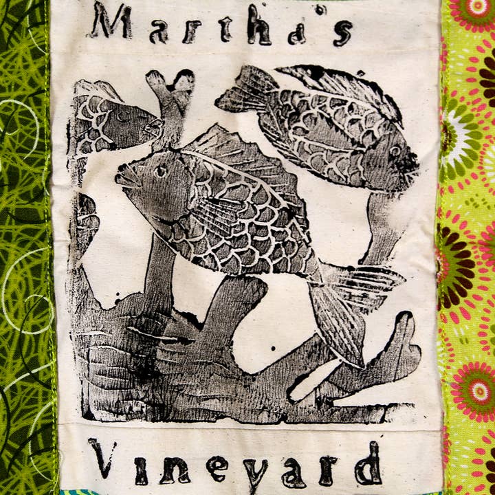 Atizan Goods by PeaceQuilts - Wholesale Tote Bag - Women's - 'Martha's Vineyard' Folding Carryall1