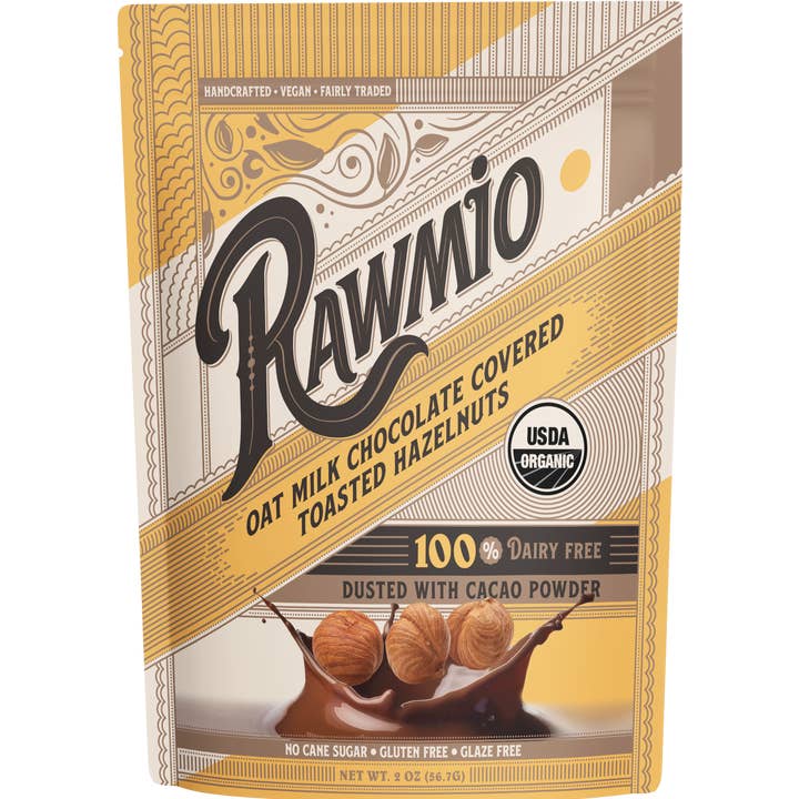 Windy City Organics - Wholesale Chocolate-covered sweets - Oat Milk Chocolate Covered Toasted Hazelnuts