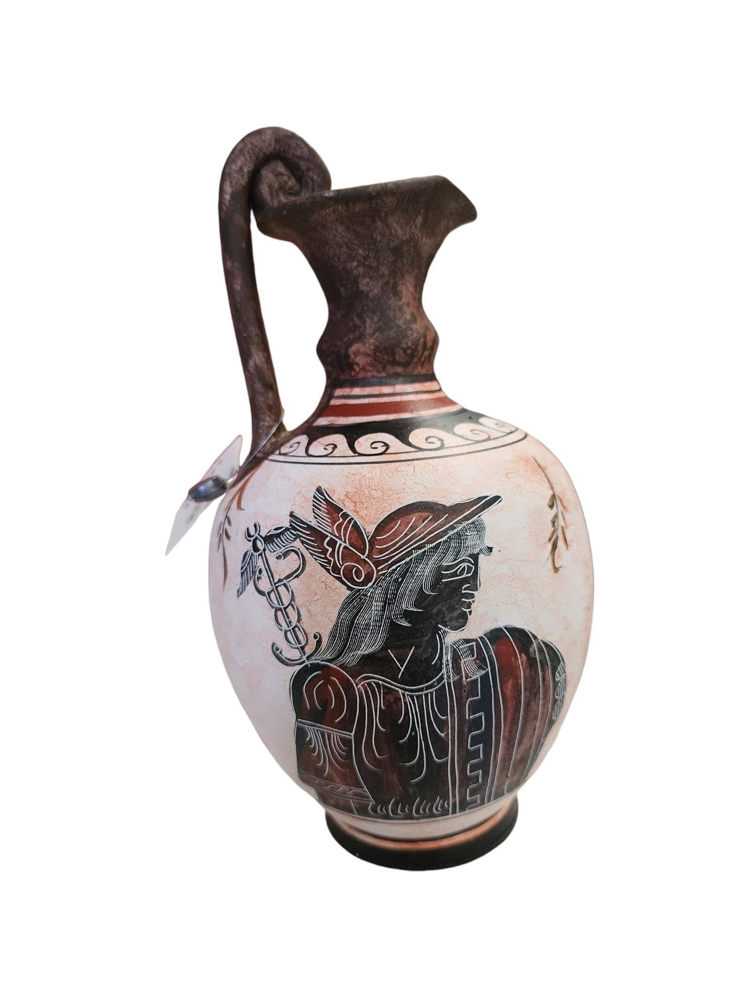 2 Greeks Inc - Wholesale Vase - Handmade/Hand Painted Museum Replica Greek Vase1