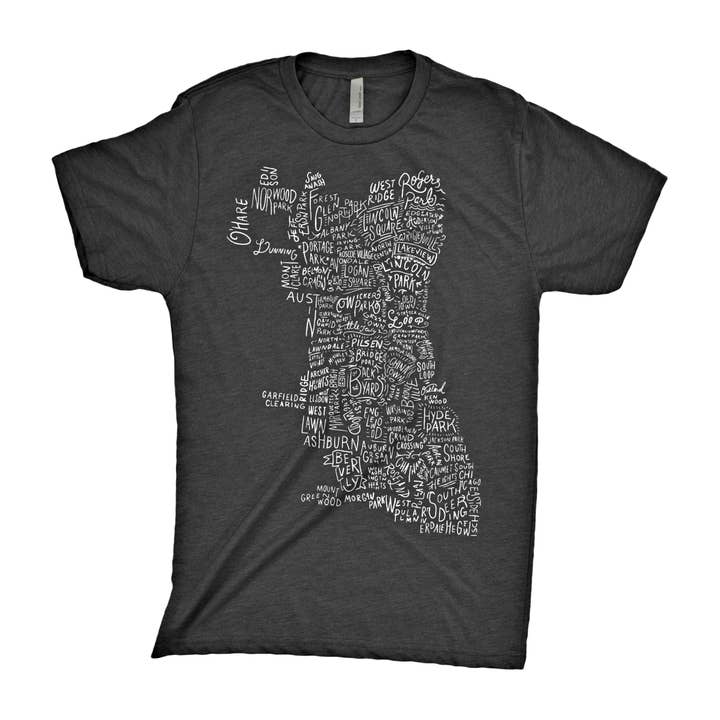 Chicago Neighborhoods Trikot für den Großhandel von Chitown Clothing