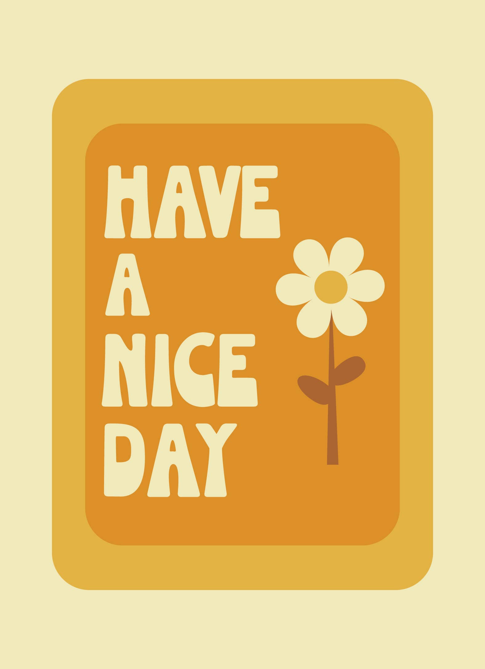GiGi Thomas Designs - Wholesale Art Print - Have A Nice Day Print3