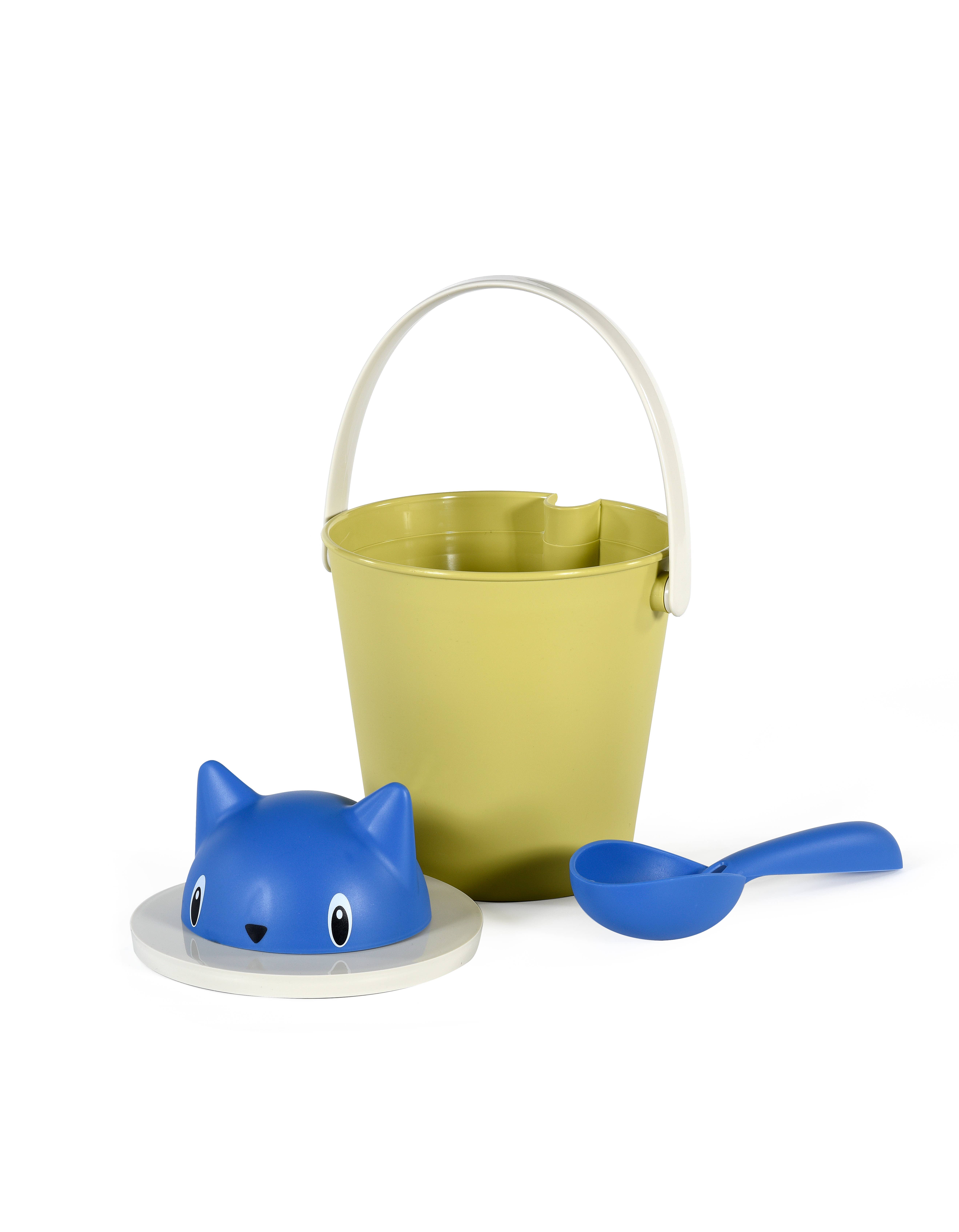 United Pets - Vente Gamelle – chat et chien - Seau écologique pour croquettes avec pelle1