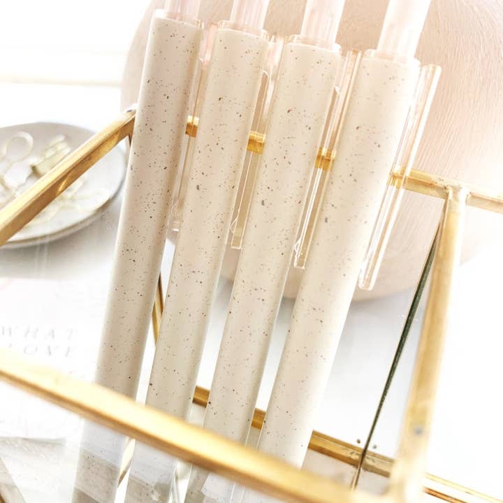 Paper Panduh - Wholesale Pen - Speckled Linen Gel Pen