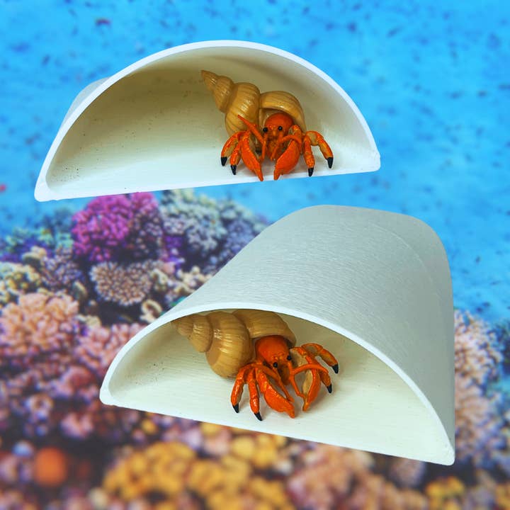 Chatelet - Wholesale Pet Toy - Not Cat/Dog - Aquarium or Terrarium Pocket Cave | Minimalist Shelter Cave for Fish, Shrimp, Reptiles, Amphibians, & More!