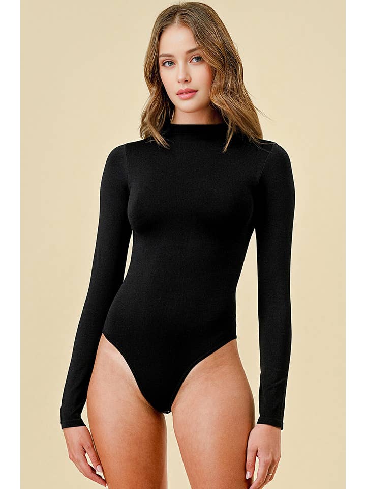 MIO WHOLESALE - Wholesale Bodysuit - Dames - BST21L-BODYSUIT ROMPER MET RONDE HALS2