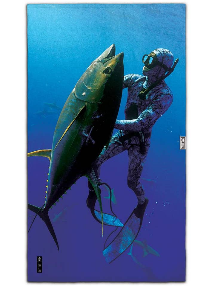 Fish 101 Beach ECO Towel for wholesale by Leus