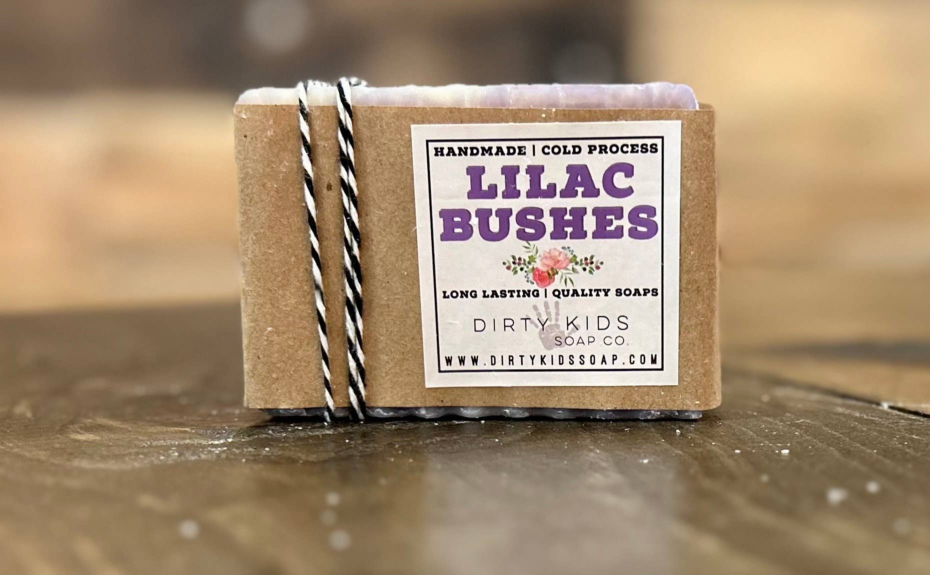 dkhandmade - Wholesale Bar Soap - LILAC BUSHES SOAP BAR / COLD PROCESS / MOISTURIZING