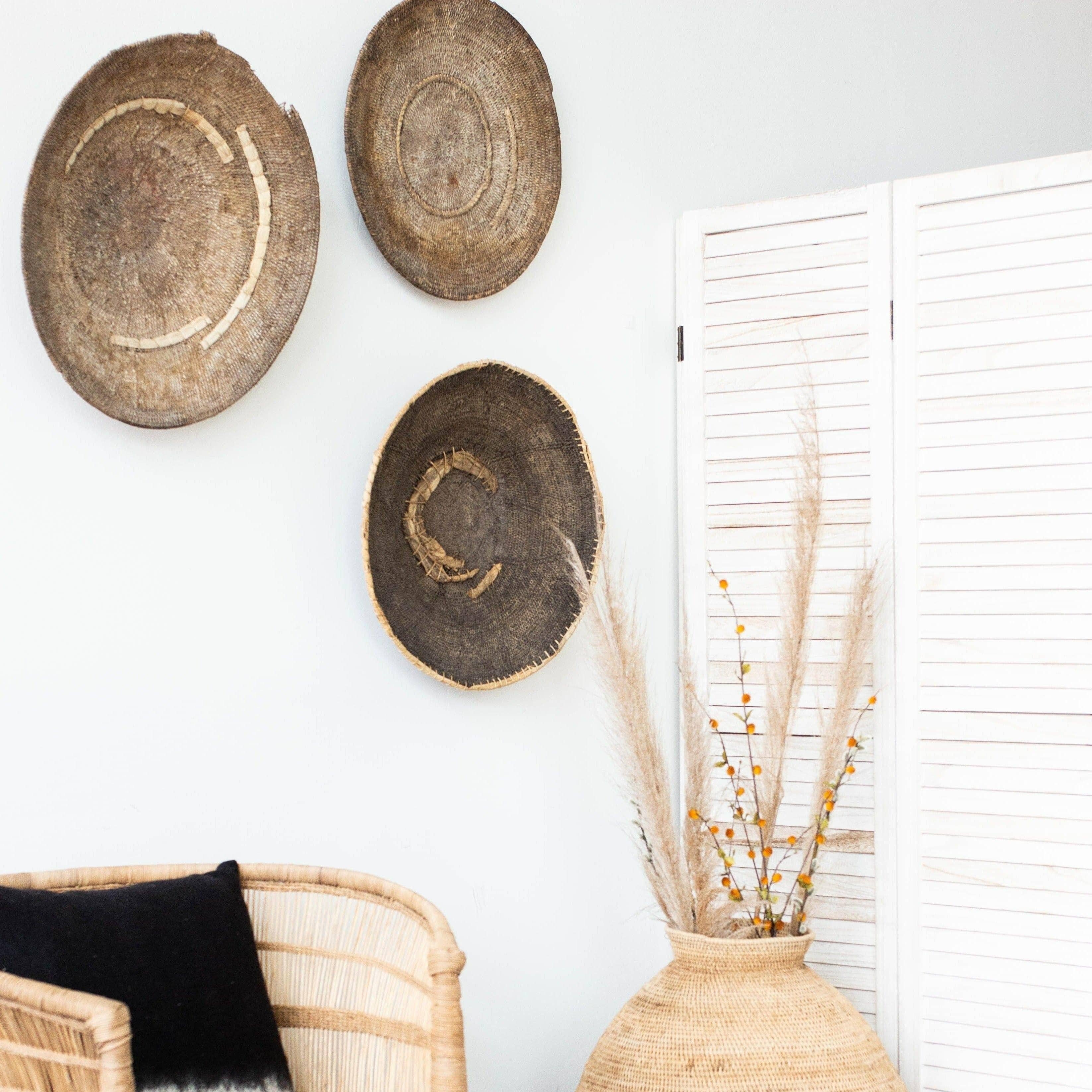 kanju Interiors – wholesale Wall Accent – Old Makenge Basket7