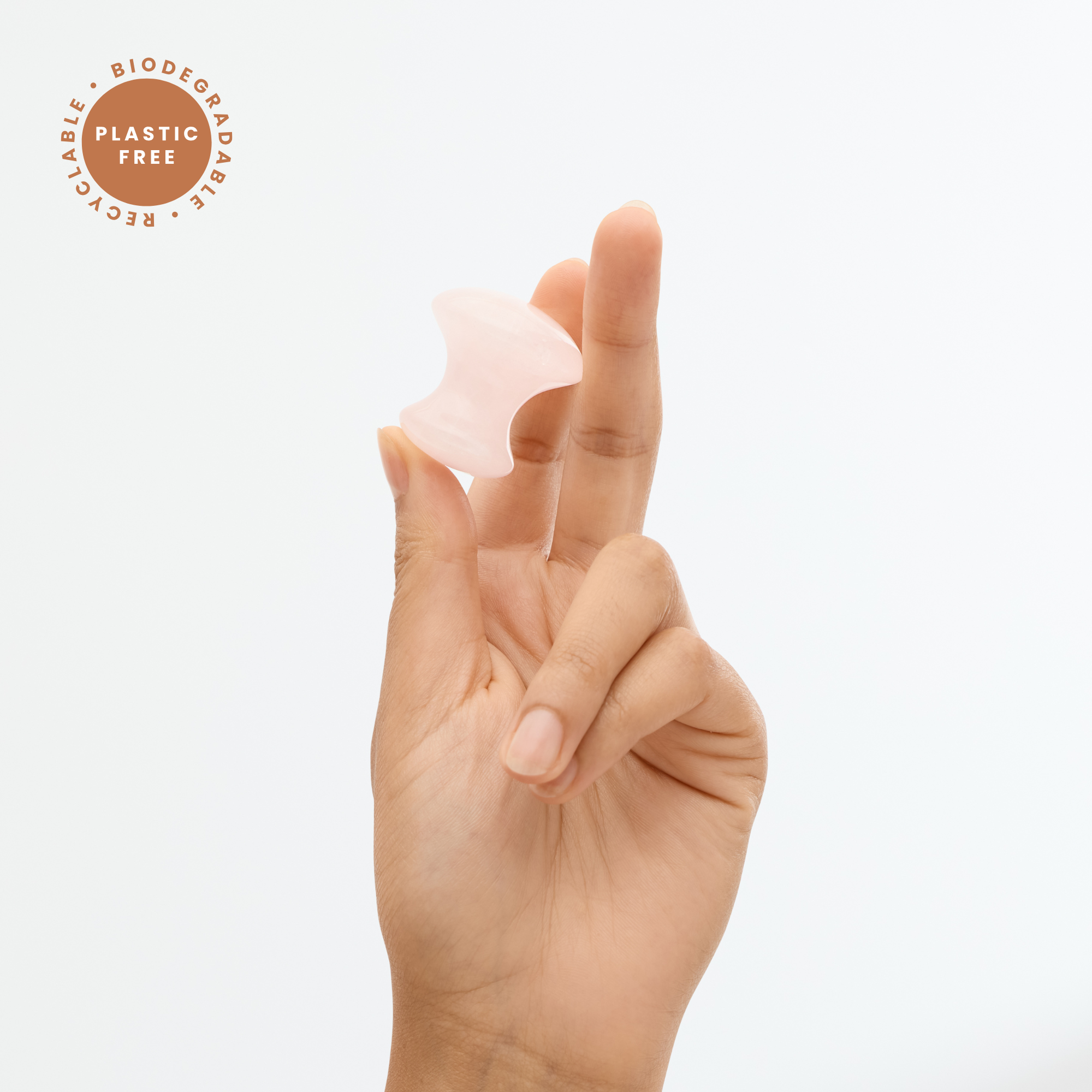 GeoCentral – wholesale Gua Sha tool – GLOW Gua Sha Crystal Massage Tool - Plastic Free1