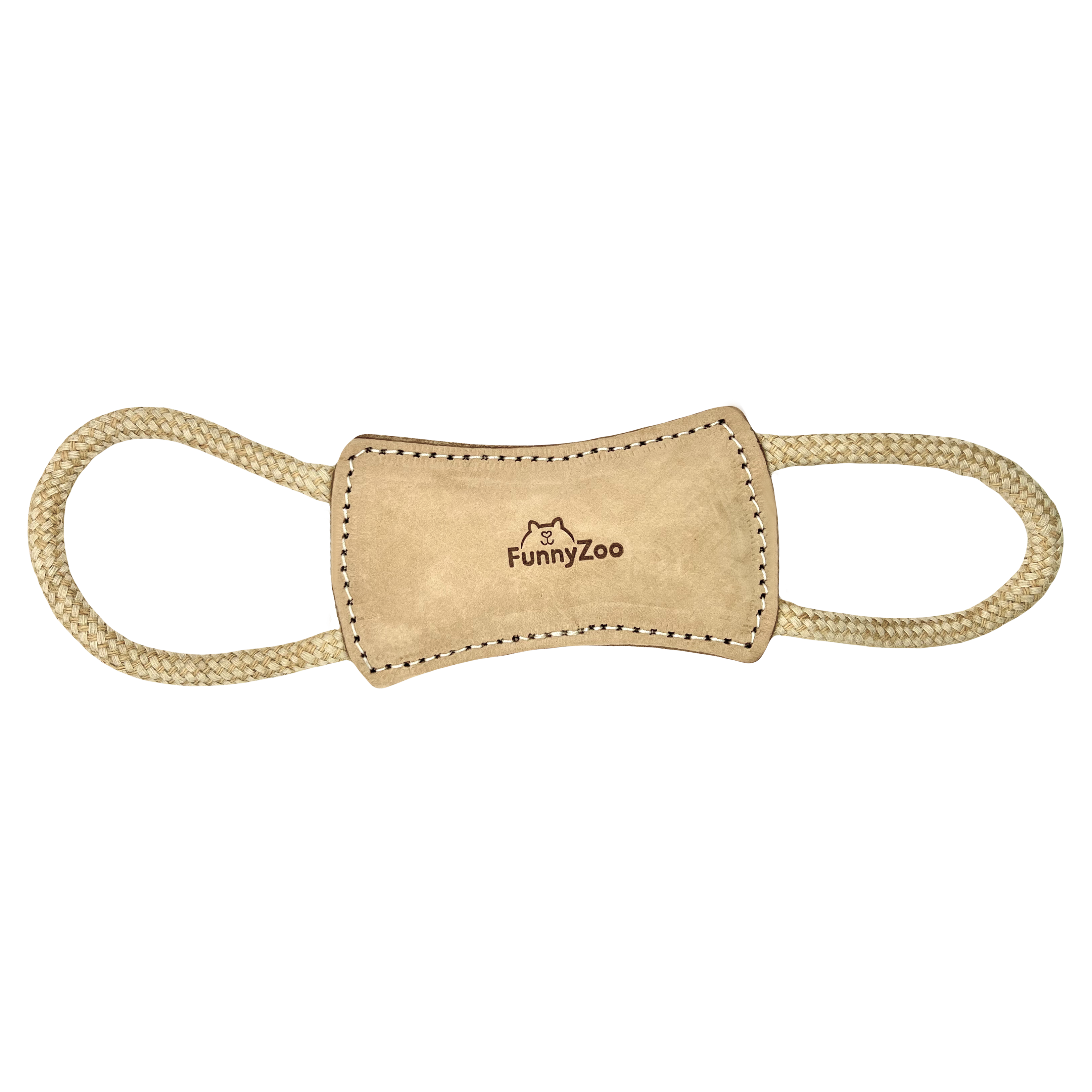 Funny Zoo – Engroshandel Tovlegetøj - Hund – Læder trækkelegetøj til hunde med dobbelte lag1