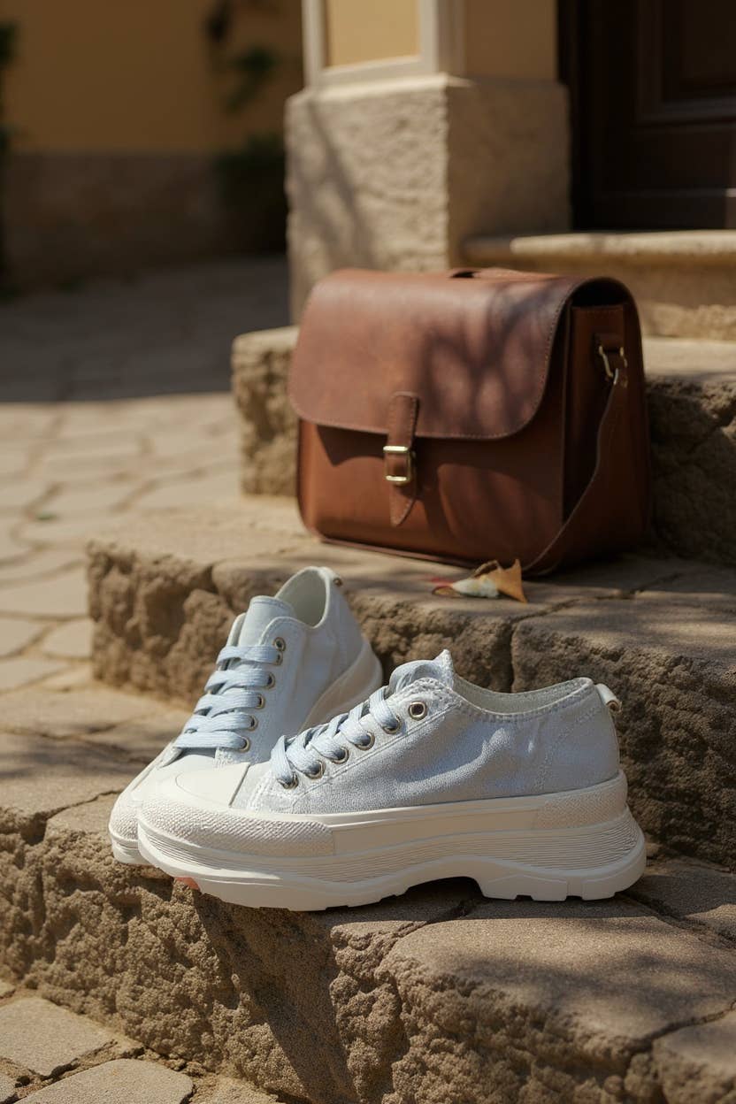 A Woman we Love - Wholesale Lifestyle trainers – Women′s - Low-Top Unisex Sneakers – Gray