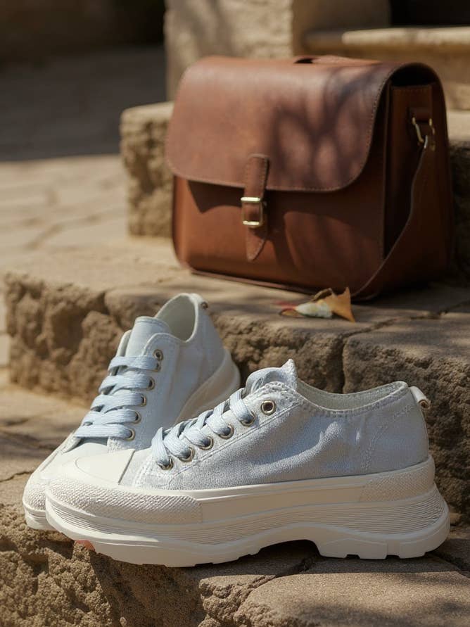 Low-Top Unisex Sneakers – Gray for wholesale by A Woman we Love