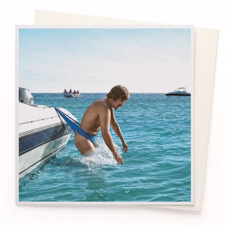 Wedgie | Photography Humour Greeting Card for wholesale by USTUDIO Design