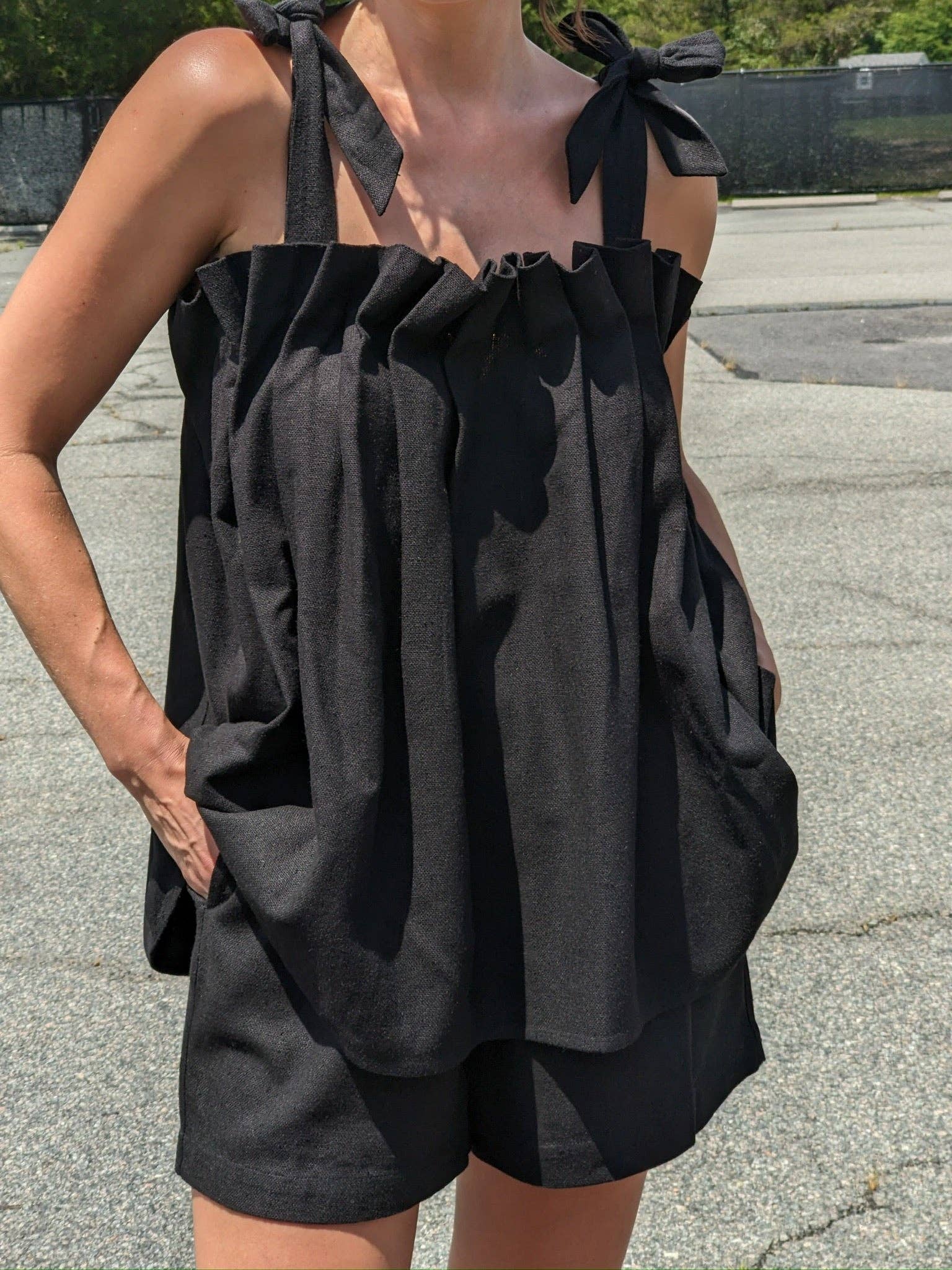 Na Nin – Blusa - Mulher por atacado – Top Toni Tecido em Seda18