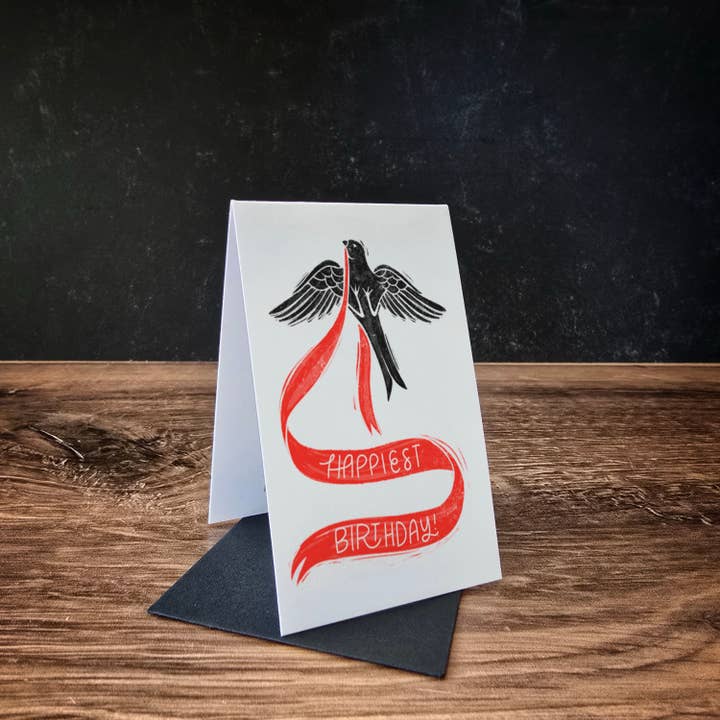 Mini gratulationskort: Lyckligaste födelsedagen för wholesale av Holly L'Oiseau