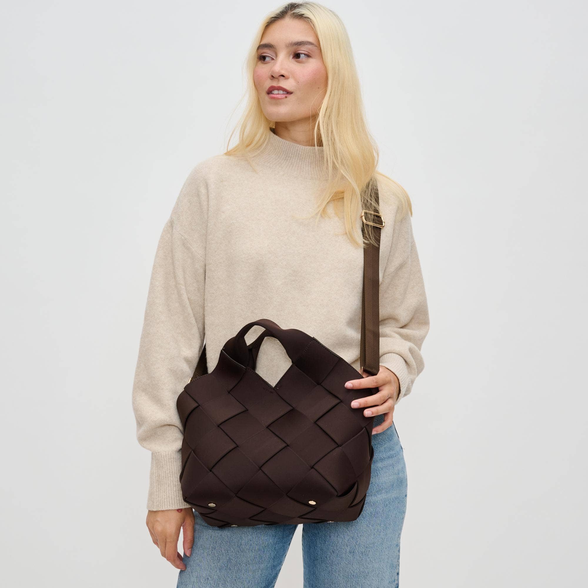 Sol and Selene – Engroshandel Tote bag - Dame – Modstandsdygtighed - Vævet neopren Tote41
