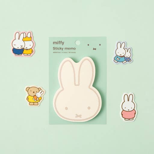 Miffy Face cut sticky Memo for wholesale by K-Wonderland