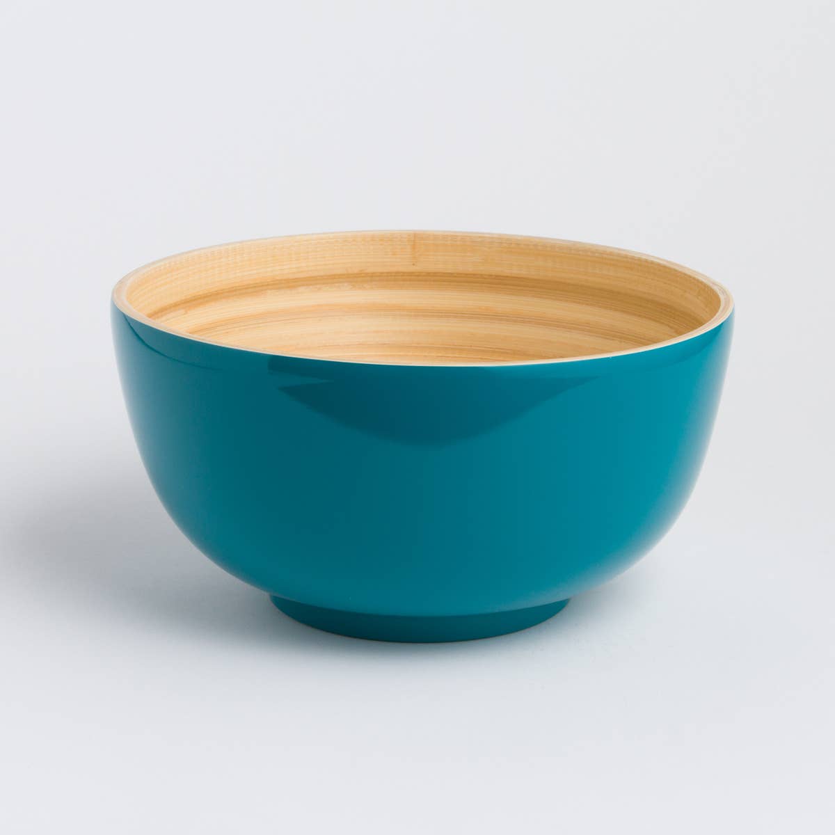 Bibol - Wholesale Serve Bowl - TCHON Bamboo Salad Bowl - Glossy Colors4