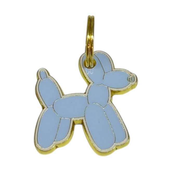 Globo de etiqueta de identificación perro azul claro para venta al por mayor de Marley and Me
