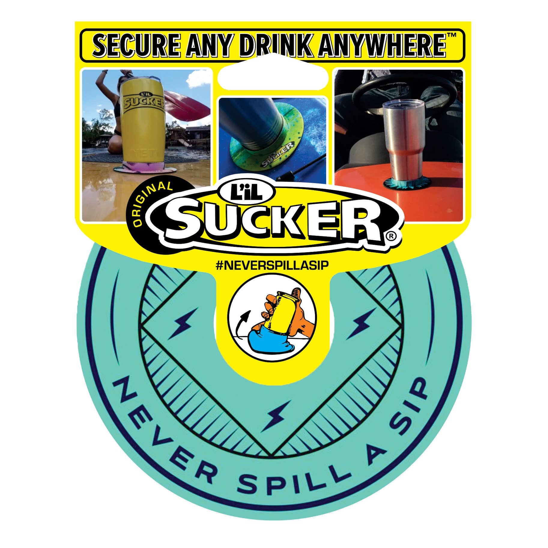 Lil Sucker - Wholesale Drink Huggers & Koozies - #NEVERSPILLASIP COLLECTION6