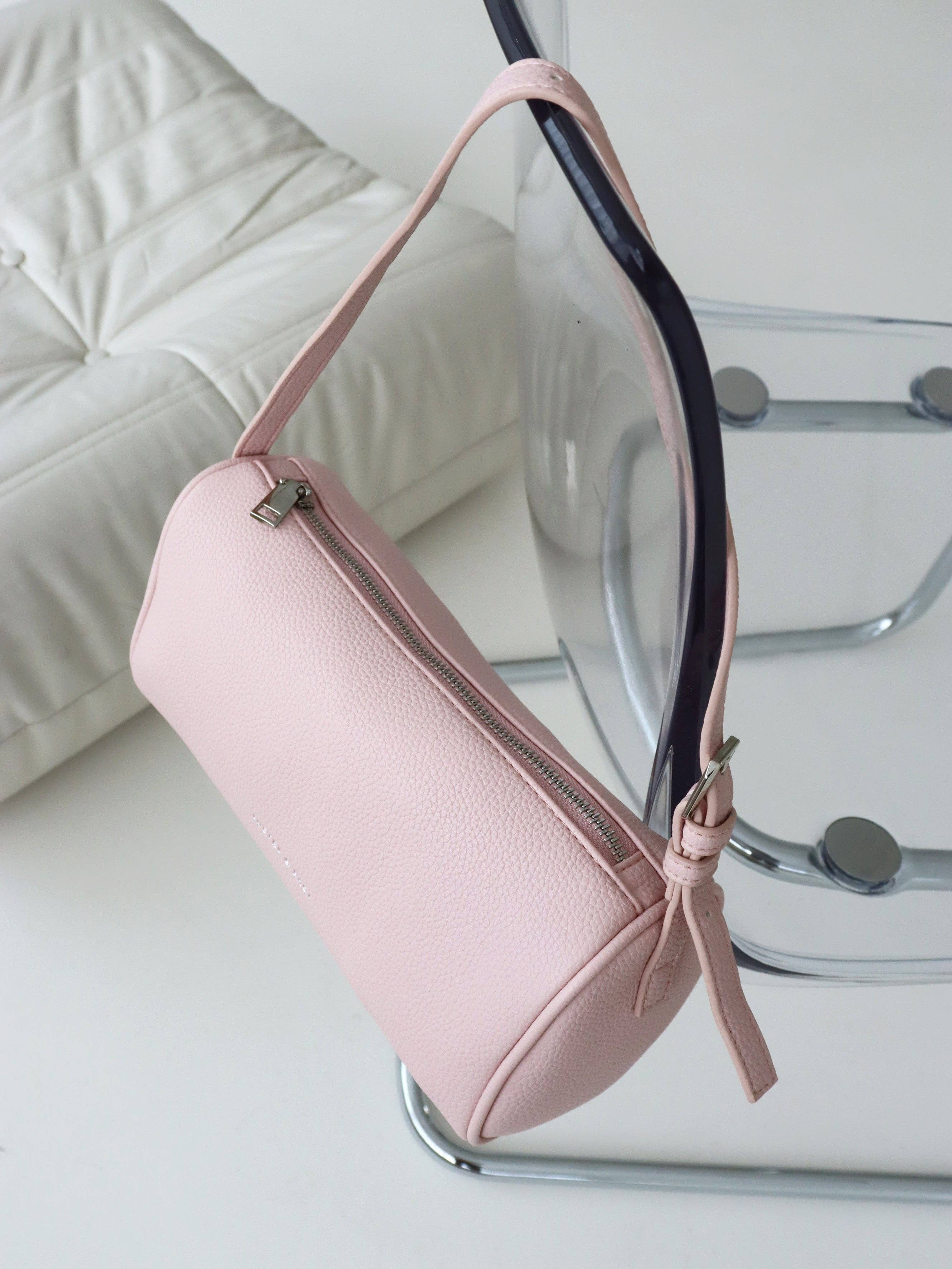 Angels Whisper Accessories - Wholesale Shoulder Bag - Women's - L&S Marshmallow Bag in Pink2