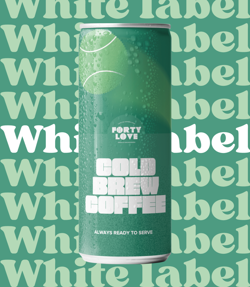 Café 124 srl - Venta al por mayor Café helado/infusiones frías - Cold Brew White o Marca Privada, lata 25 o 20cl3