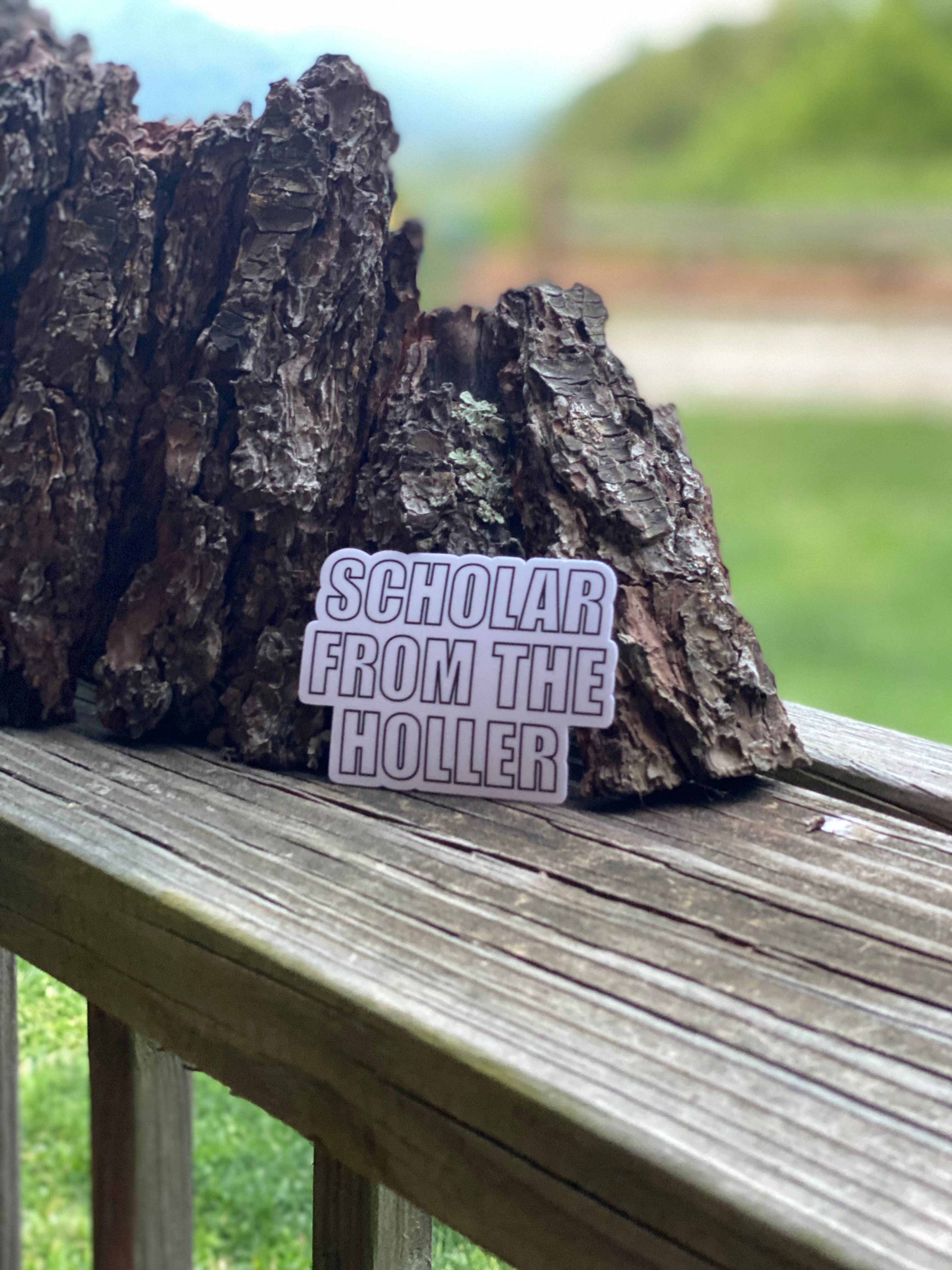 Carolina Pine Prints - Wholesale Sticker - Scholar from the Holler Sticker, mountains, hollers, Gift fo3