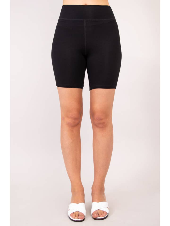 Blue Sky Clothing Co LLC - Vendita all'ingrosso Pantaloncini sportivi - Donna - Pantaloncini Hallie, neri, bambù2