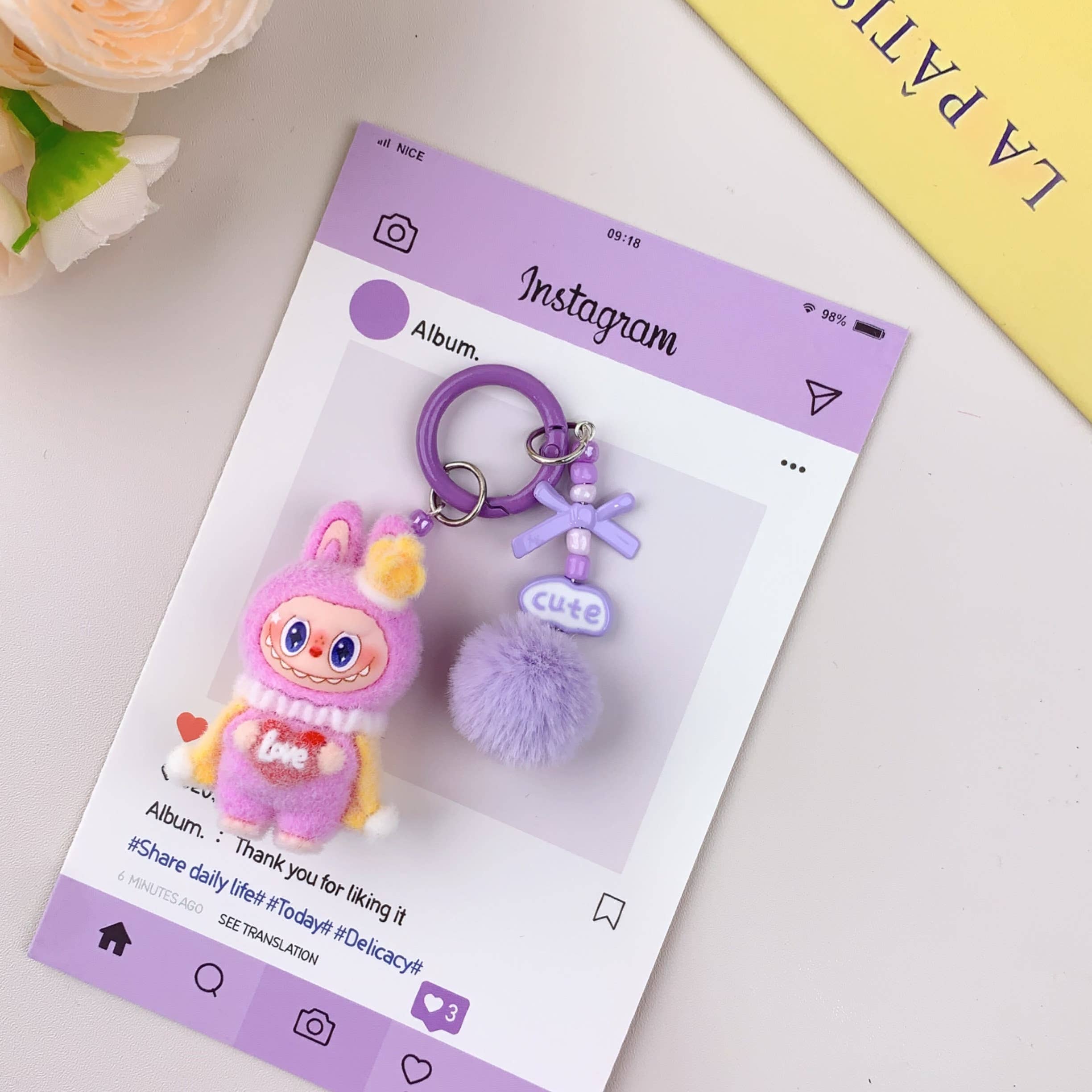 Lilyrosy（Duty free) - Wholesale Keychain - Women's -  Hot-Selling Cute Keychain for Girls,Car Key Accessory5