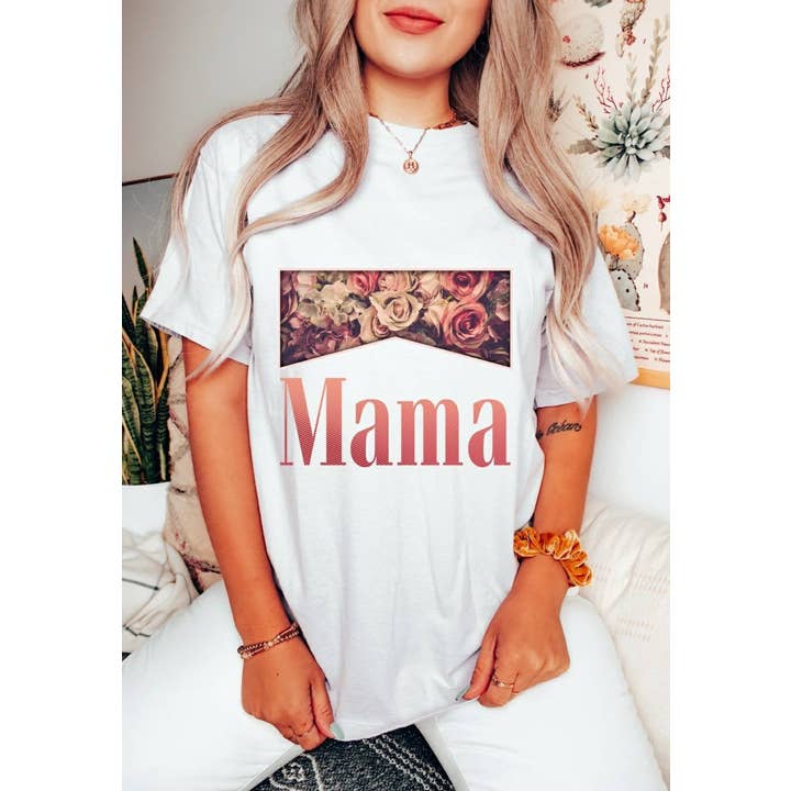 Mama-shirt, grafisch shirt voor mama, shirt voor dames voor wholesale door The Babe Cave Co