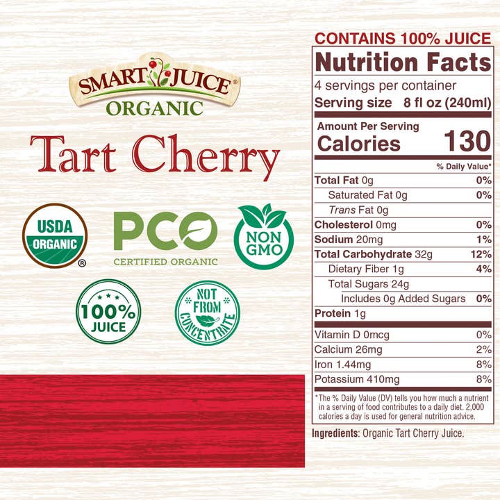 Smart Juice - Wholesale Fruit Juice - Organic Tart Cherry Juice4