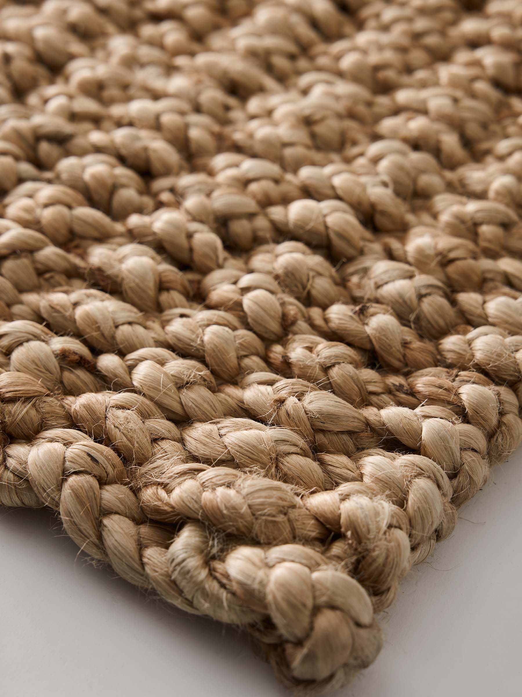 Tell Me More - Wholesale Door Mat - Braided jute rug 45x753