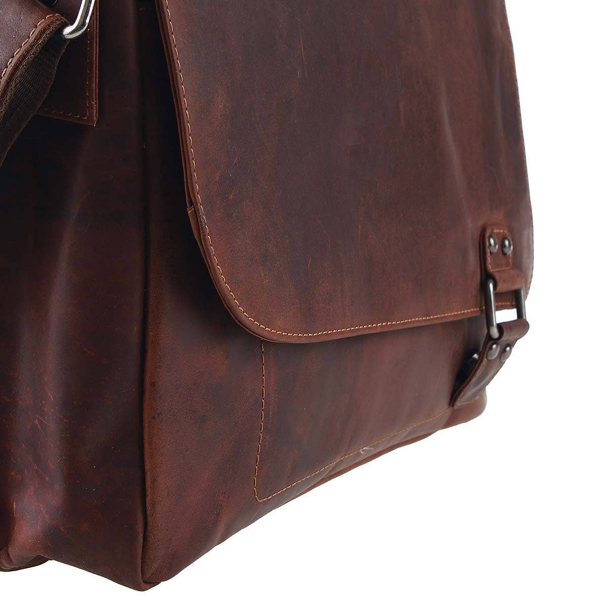 Greenwood Leather - Wholesale Shoulder Bag - Unisex - Leather Shoulder Bag Martin - GW8375