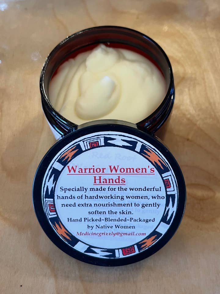 Warrior Women's Hands Salve for wholesale by Medicine Grizzly Herbs