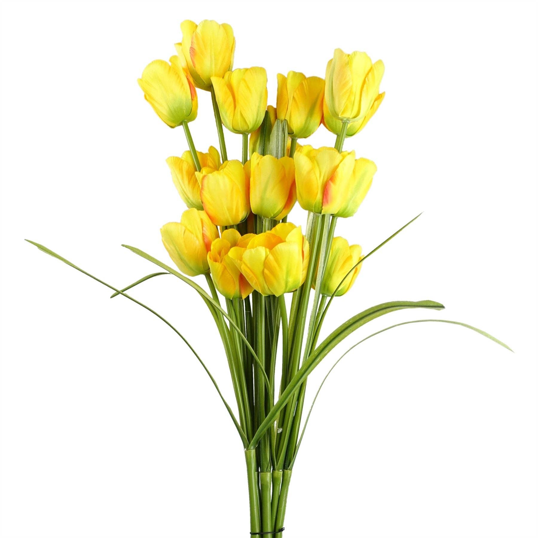 Leaf Design UK LTD – wholesale Artificial flowers – 80cm Artificial Tulip Yellow Stem6