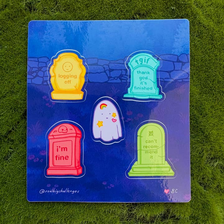 Big Challenges - Wholesale Sticker - The Spooky Season Halloween Sticker Pack (70 items)4