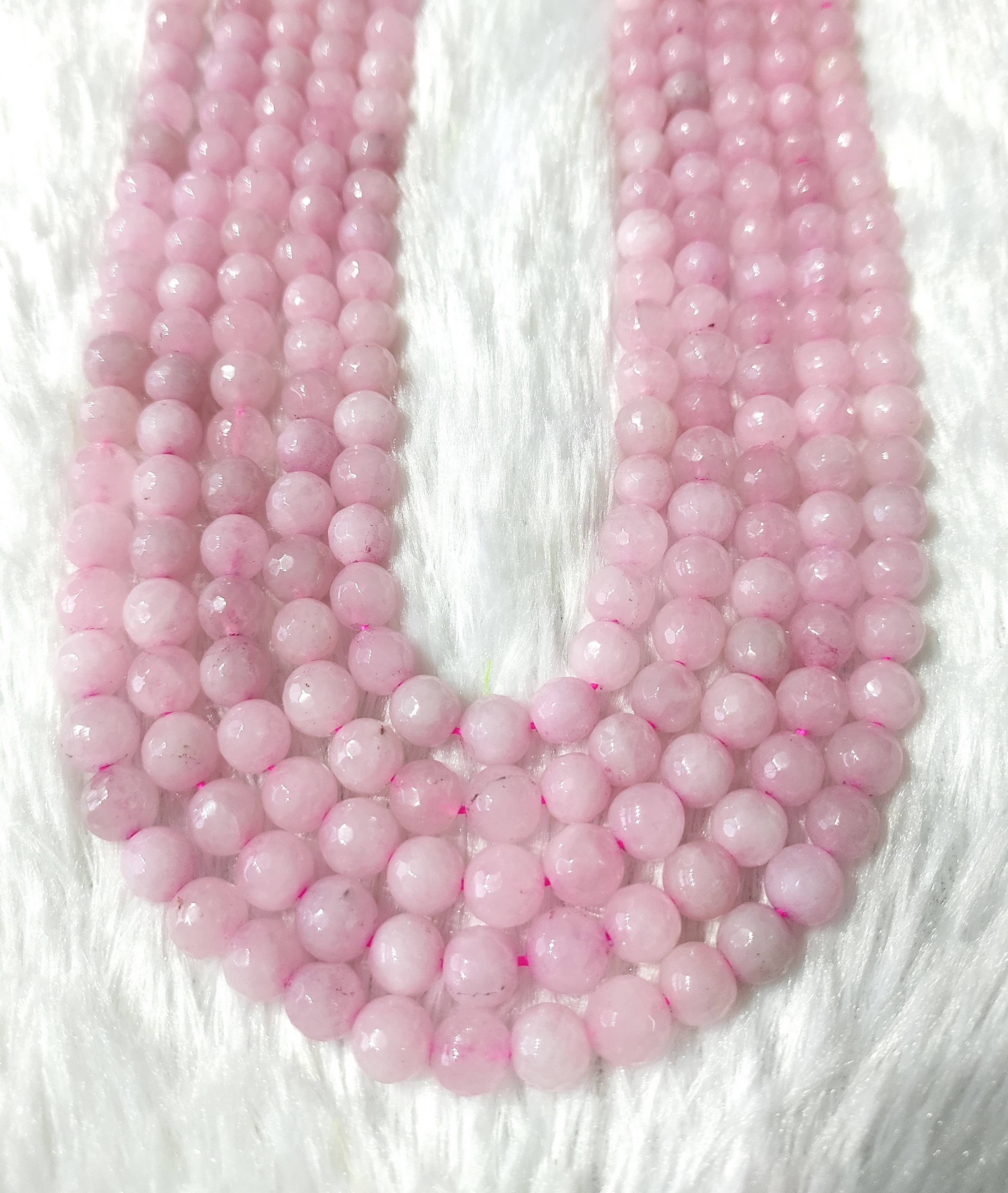 Soothing Crystals - Wholesale Beads - Faceted Jewelry Beads | Rose Quartz | Gemstone Crystal Beads3