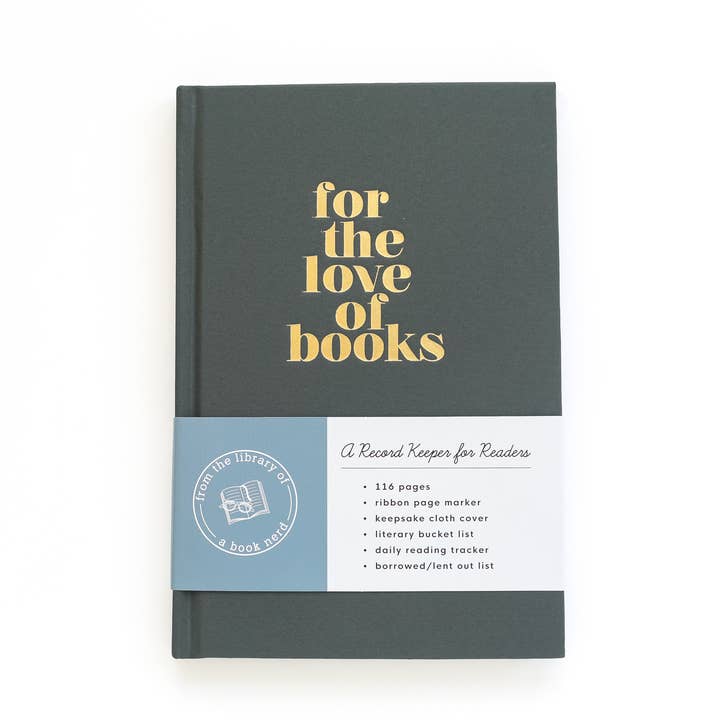 Paper Peony Press - Wholesale Journal/Diary - For The Love of Books, A Reading Journal
