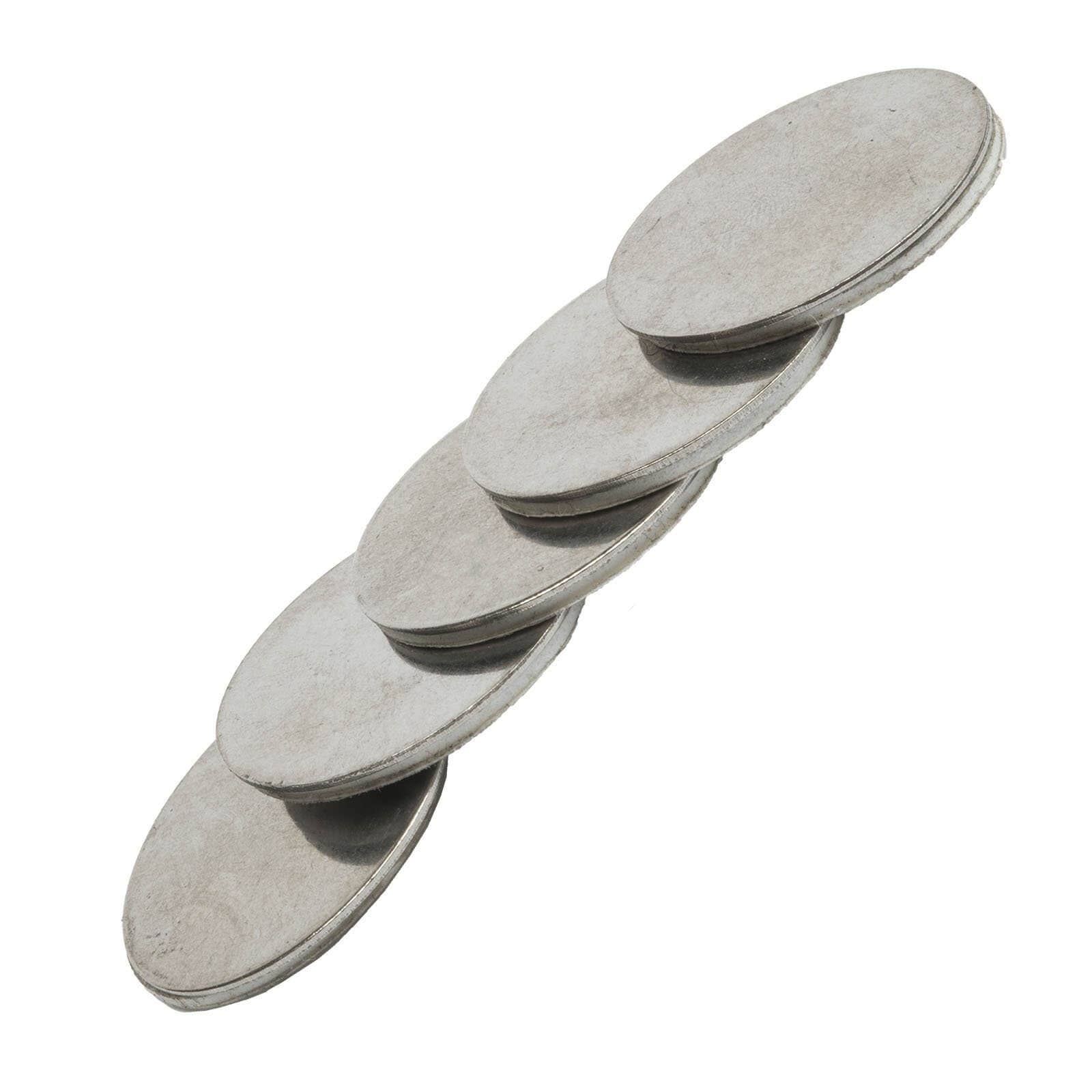 LitezAll - Wholesale Light Bulb/Puck - LitezAll Peel and Stick Metal Disc 5 Pack3