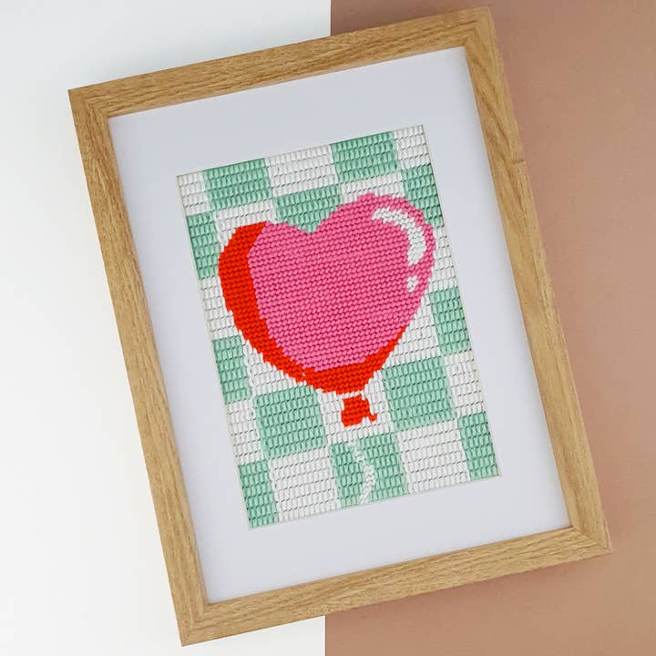 Kit Lærred - DIY - Hjerteballon for engroshandel hos Fukuri