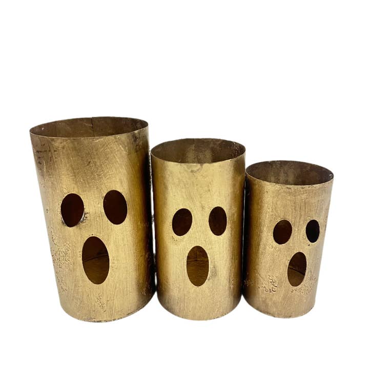 Metal Ghost Canisters for wholesale by Twelve Timbers