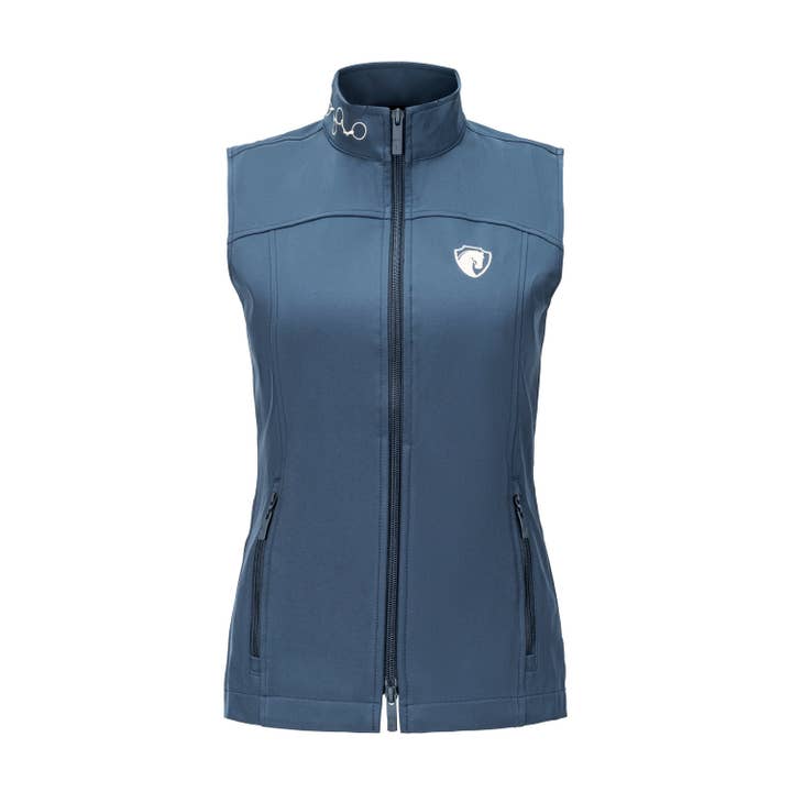 3 Bit Vest, Sapphire (4022) for wholesale by Arista Equestrian