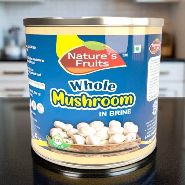 Whole Mushroom In Brine 29 oz for wholesale by NATURE'S FRUITS