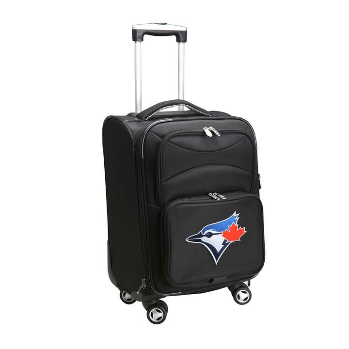 MLB Toronto Blue Jays 21" Carry-On Spinner Soft side for wholesale by Mojo Licensing